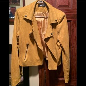 VICI DOLLS Suede Mustard Jacket